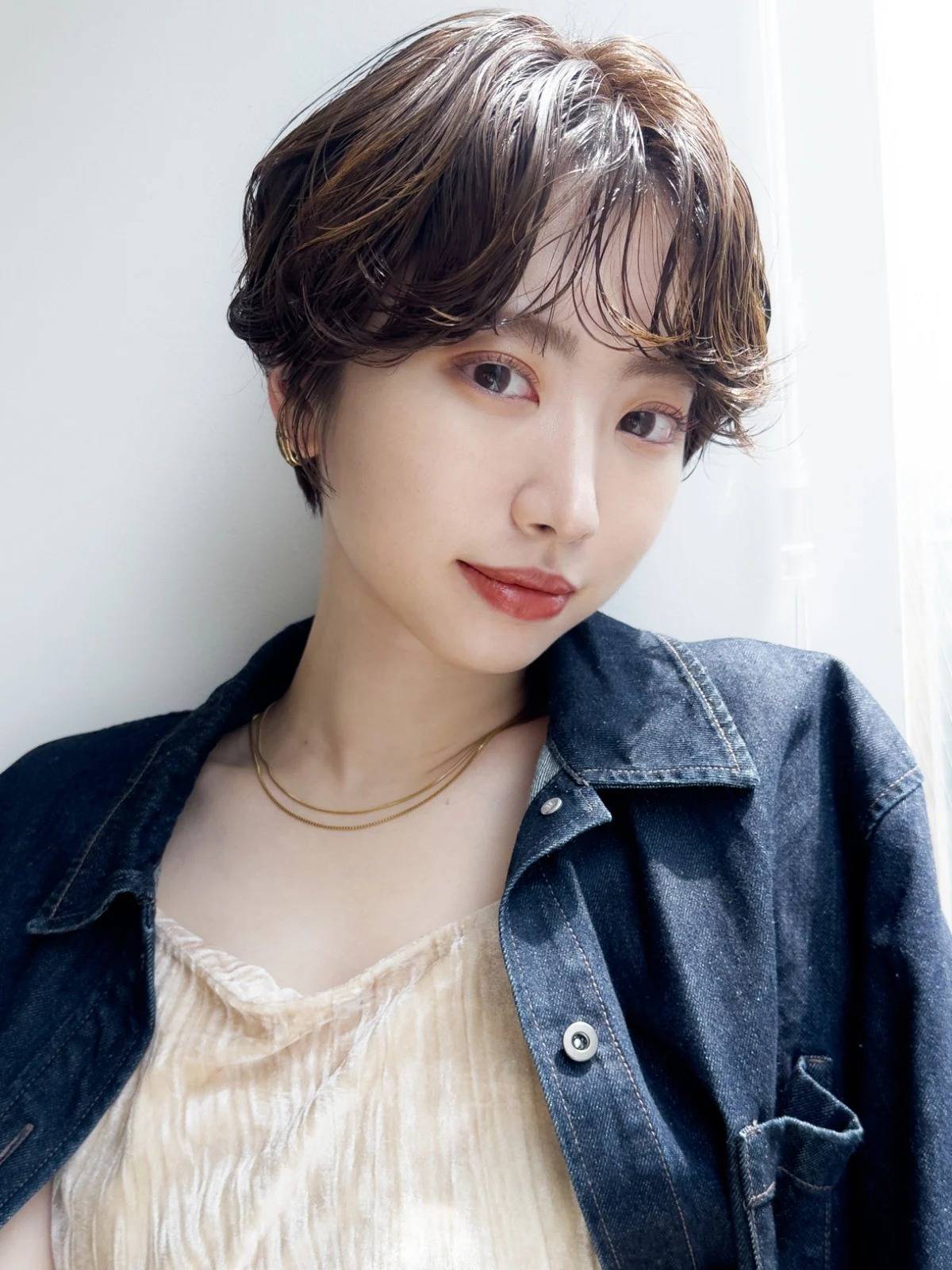 クールなニュアンスショート
