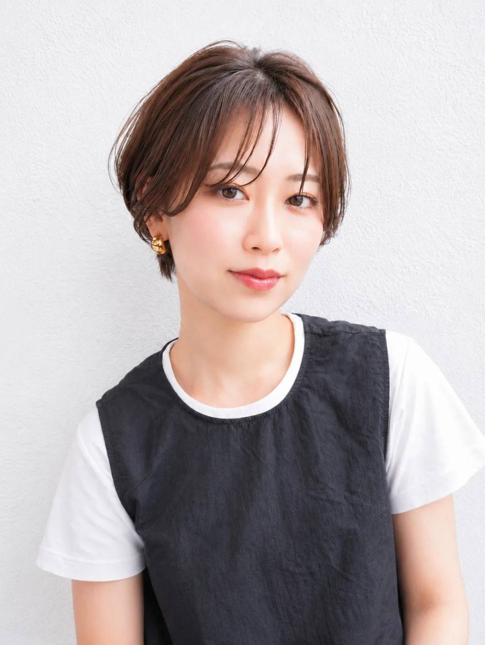 ひし形シルエットショート