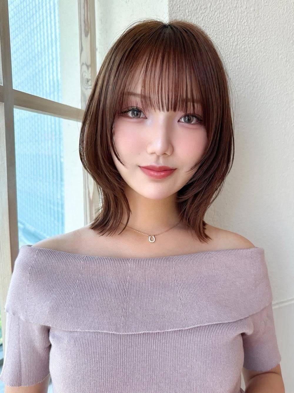 面長さんは押さえといて！顔が長く見えないボブヘア5選〜10月編〜 | 4MEEE