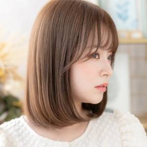 面長さんは押さえといて！顔が長く見えないボブヘア5選〜10月編〜
