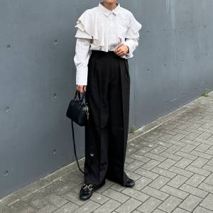 【2026年9月】めちゃくちゃセンスいい……。初秋のワイドパンツコーデ5選