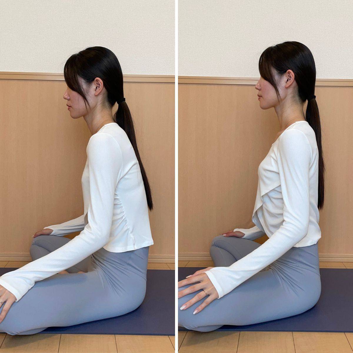 巻き肩改善ストレッチ