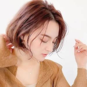  抜け感エアリーボブ 