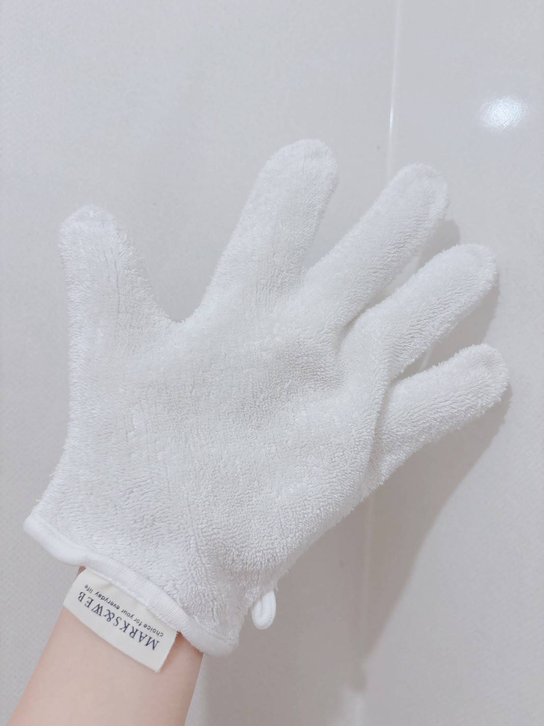 MARKS&WEB オーガニックコットン ヘアドライグローブ