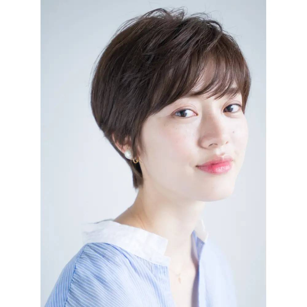 大人爽やかなひし形ショート