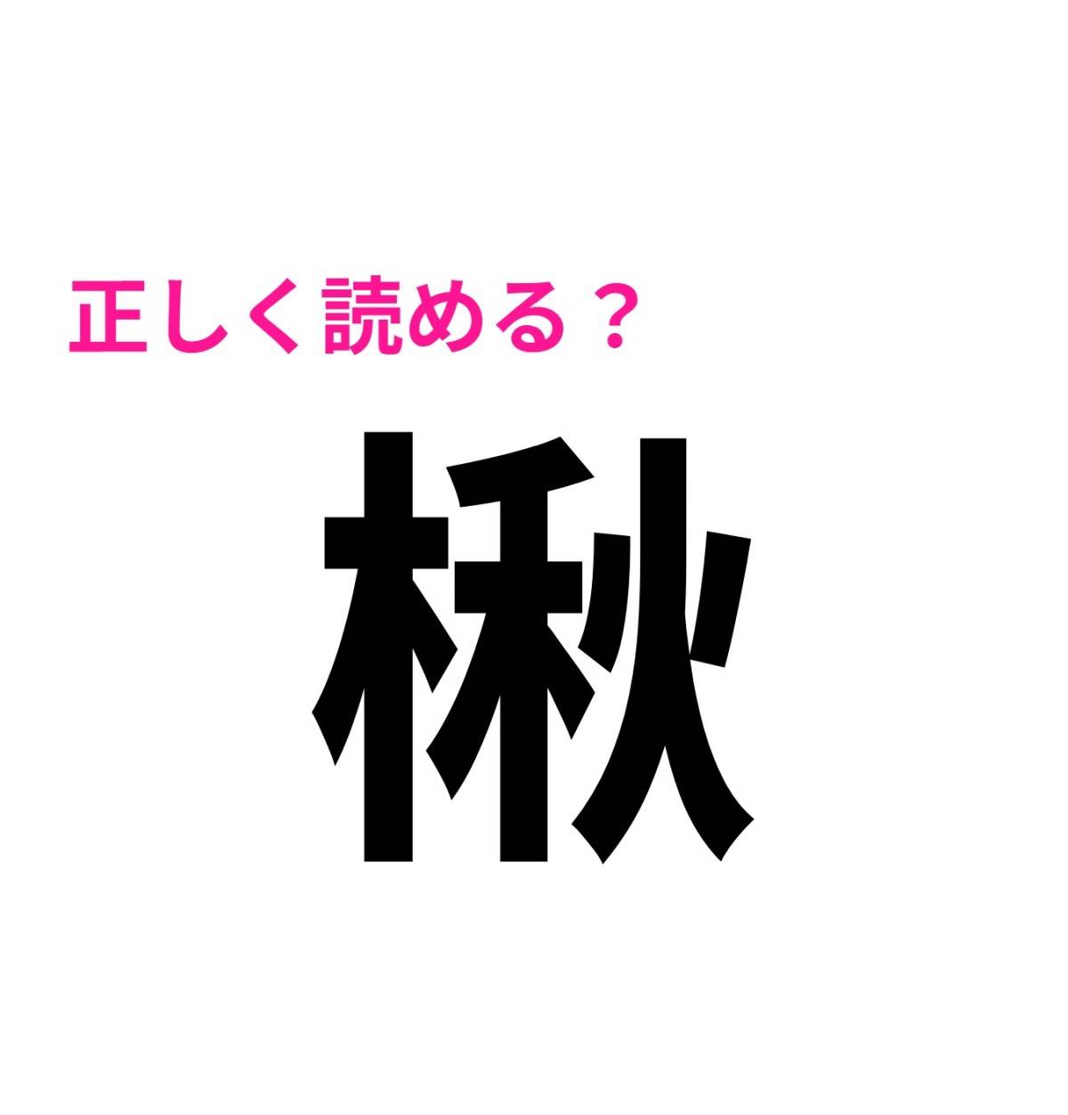 楸