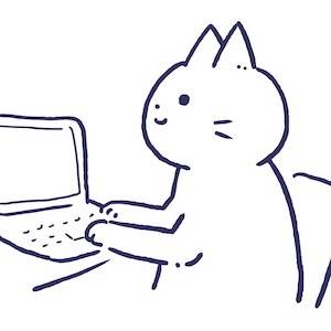 働くねこ